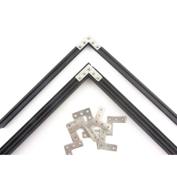 MakerBeam Right Angle Brackets, 12pcs