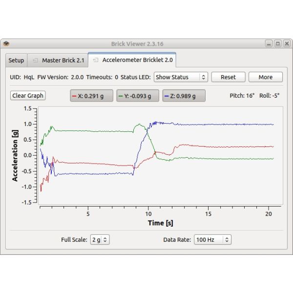 Accelerometer Bricklet 2.0