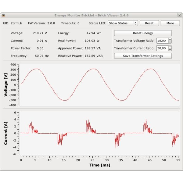 Energy Monitor Bricklet