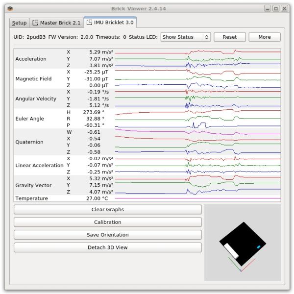 IMU Bricklet 3.0