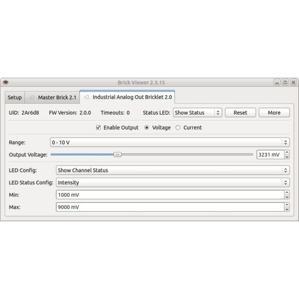 Industrial Analog Out Bricklet 2.0