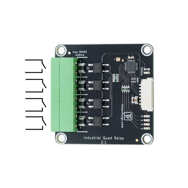 Industrial Quad Relay Bricklet 2.1
