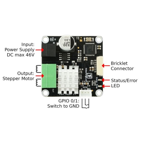 Silent Stepper Bricklet 2.0