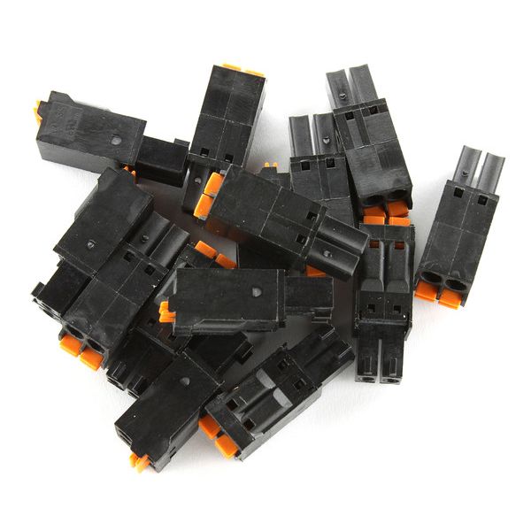 2 Pole Black Connector