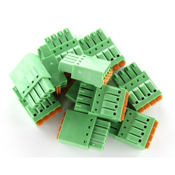 4 Pole Green Connector