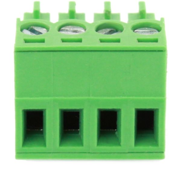 4 Pole Green Connector (Screw Clamp)