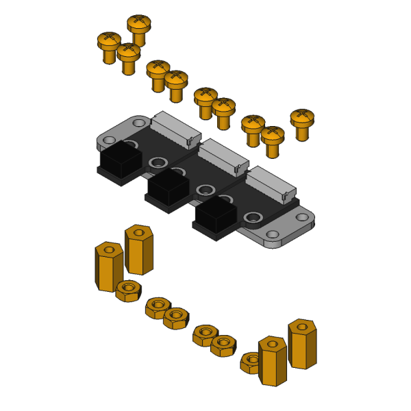 Mounting Plate for Line Bricklet