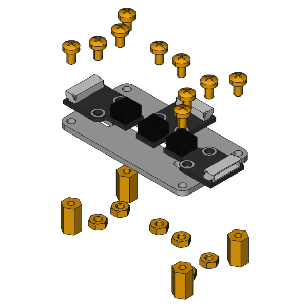 Mounting Plate for Line Bricklet