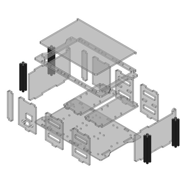 Rail Mounting Case