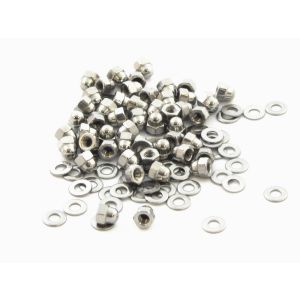 M3 Cap Nuts, 50pcs 