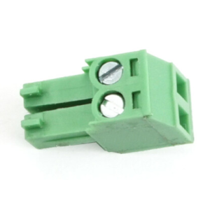 2 Pole Green Connector (Screw Clamp)
