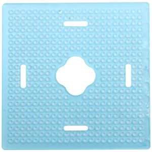 Mounting Plate 22x22 (12x12cm) with cable lead-through